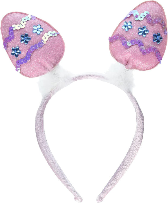 PMU Easter Egg Boppers Assorted Blue & Pink Headband Party Accessory