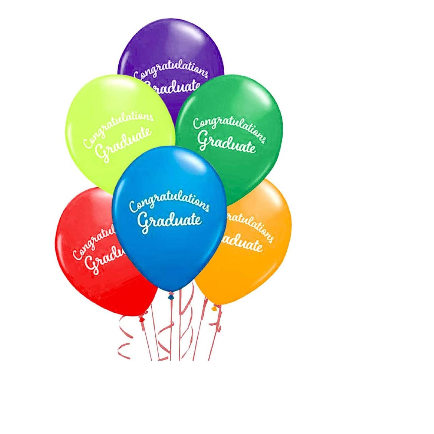 PMU Graduation 11 Inch PartyTex Premium Latex Balloons