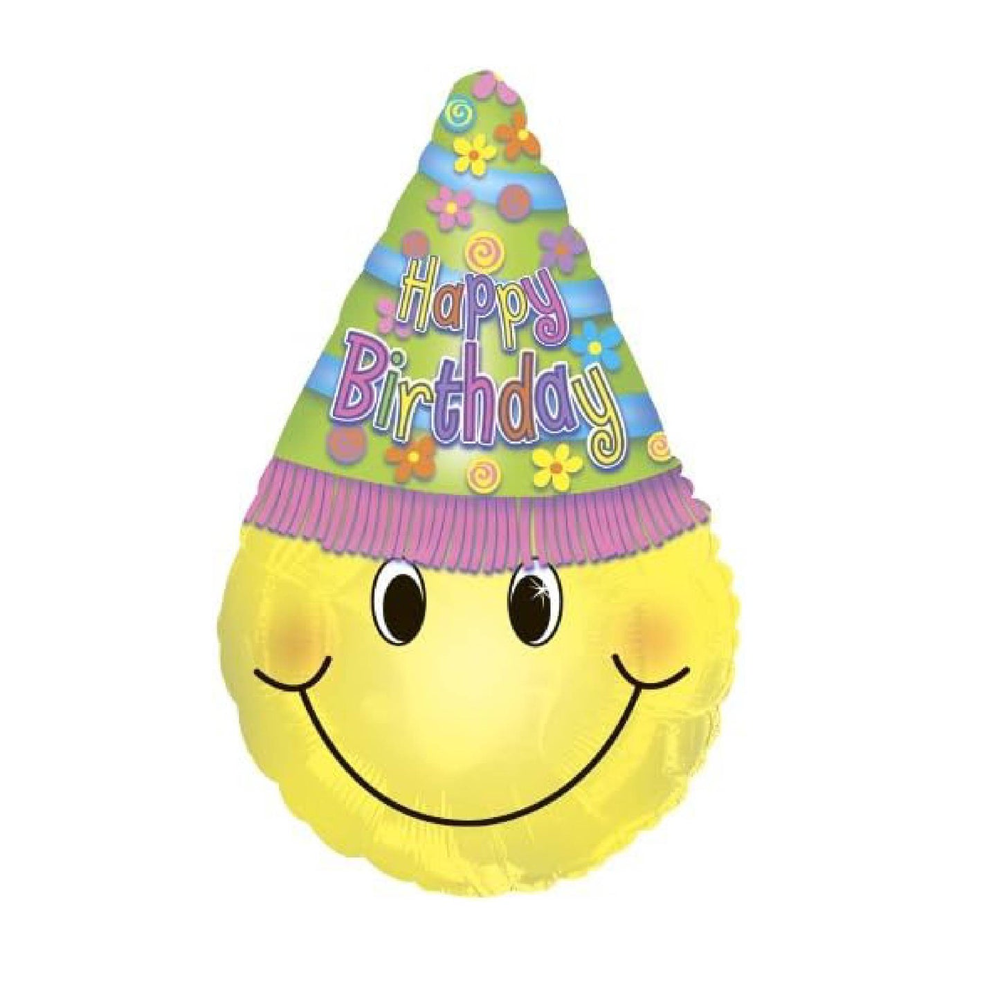 PMU Happy Birthday Mylar Foil Balloon