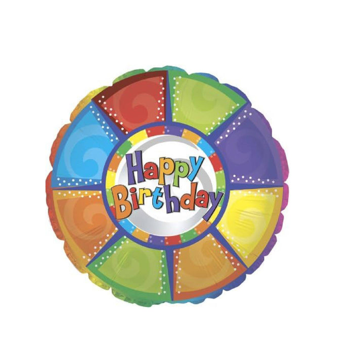 PMU Happy Birthday Mylar Foil Balloon