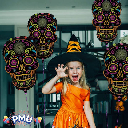 PMU Halloween Balloons Mylar-Foil