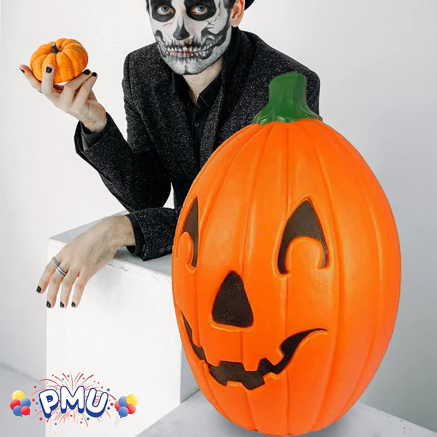 PMU Halloween Mold Plastic Statue -  Perfect Decor for Halloween, Lawn, Yard, Patio, Hunted House Party, Home, Indoor & Outdoor