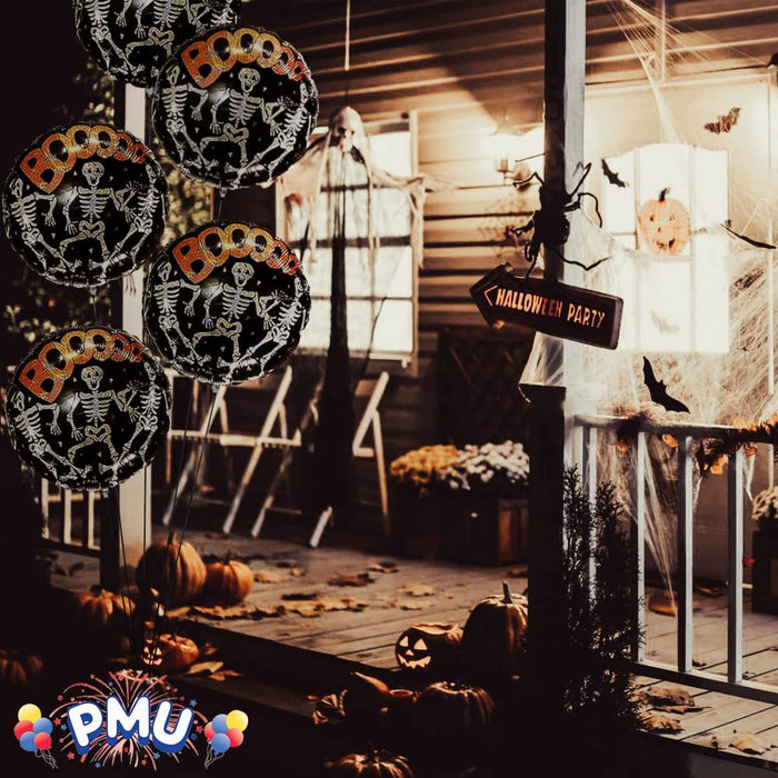 PMU Halloween Balloon 17" & 18" Mylar-Foil