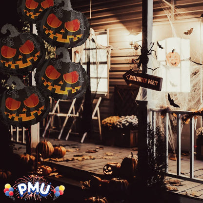PMU Halloween Balloons Mylar-Foil