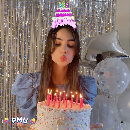 PMU Happy Birthday Headband Party Accessory
