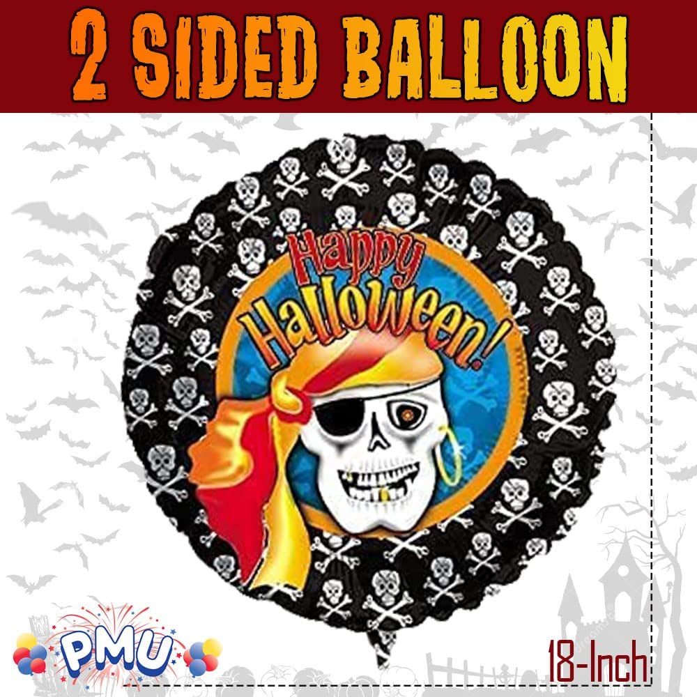 PMU Halloween Balloon 18 inch Mylar-Foil