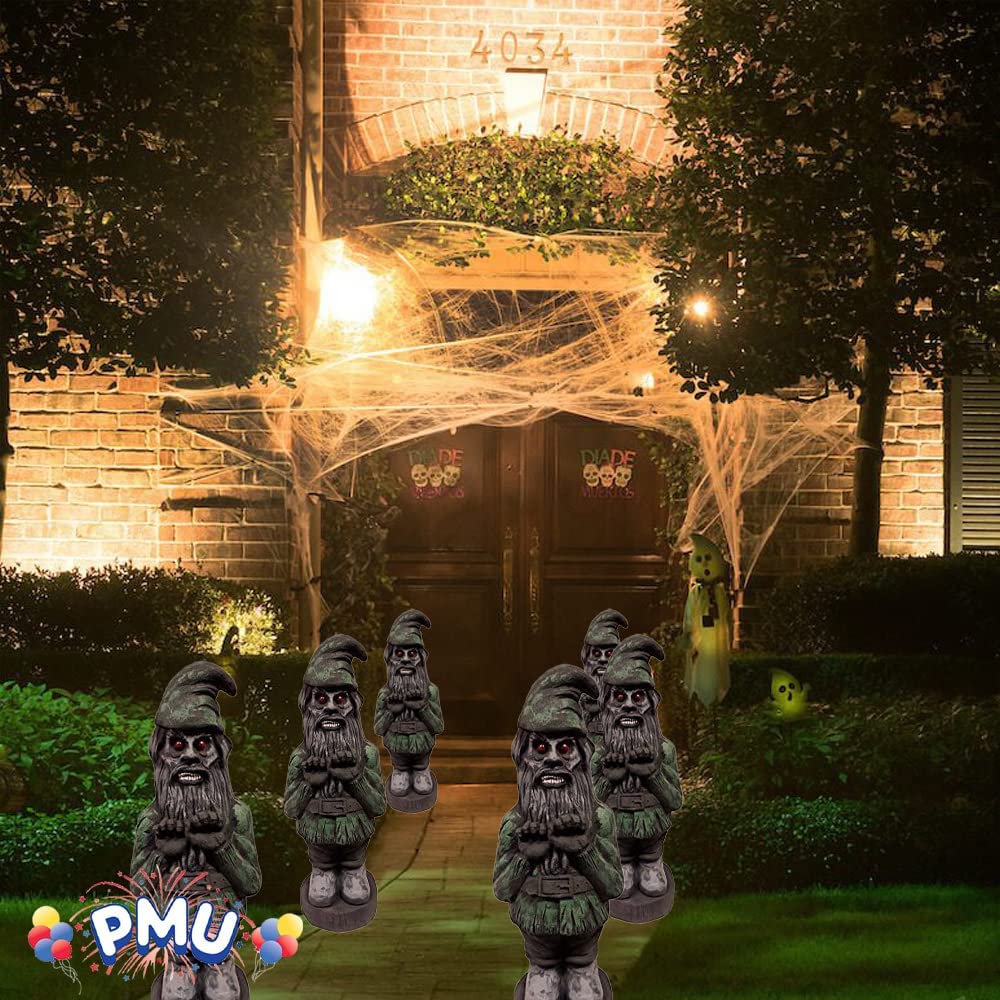 PMU Halloween Mold Plastic Statue -  Perfect Decor for Halloween, Lawn, Yard, Patio, Hunted House Party, Home, Indoor & Outdoor