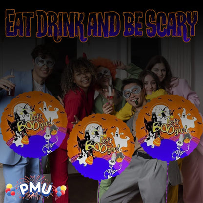 PMU Halloween Balloon 18 inch Mylar-Foil