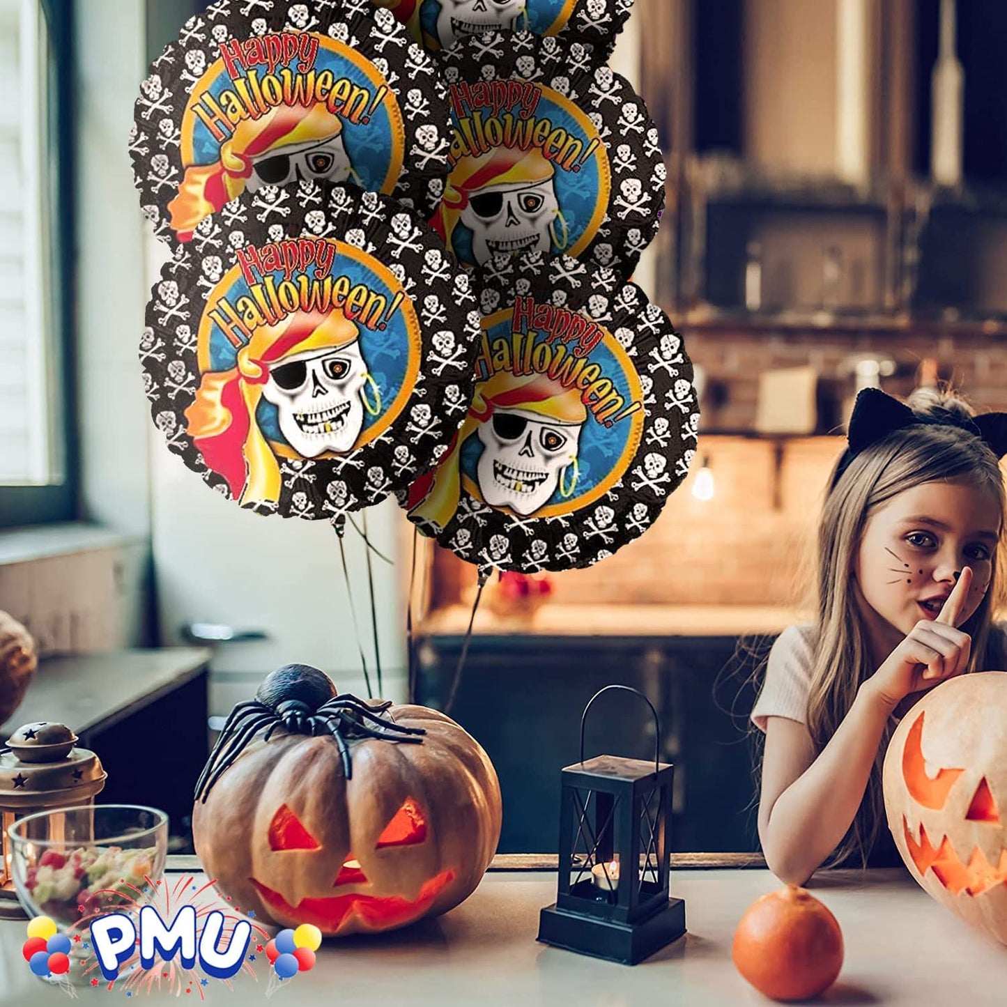 PMU Halloween Balloon 18 inch Mylar-Foil