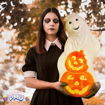 PMU Halloween Mold Plastic Statue -  Perfect Decor for Halloween, Lawn, Yard, Patio, Hunted House Party, Home, Indoor & Outdoor