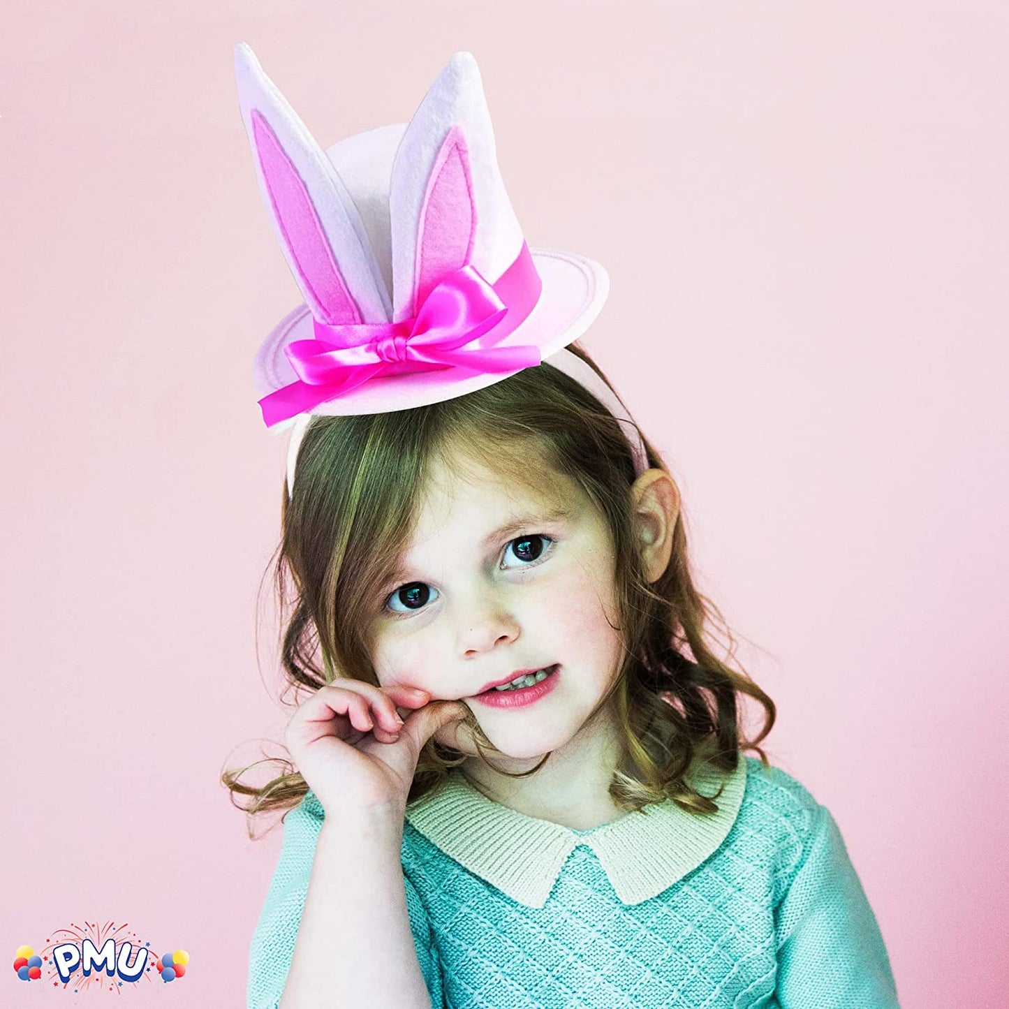 PMU Plush Bunny Top Hat Headband