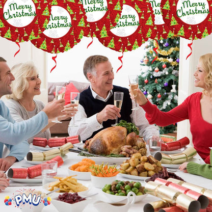 PMU Merry Christmas Trees 18 Inch Mylar-Foil Balloon Pkg/1