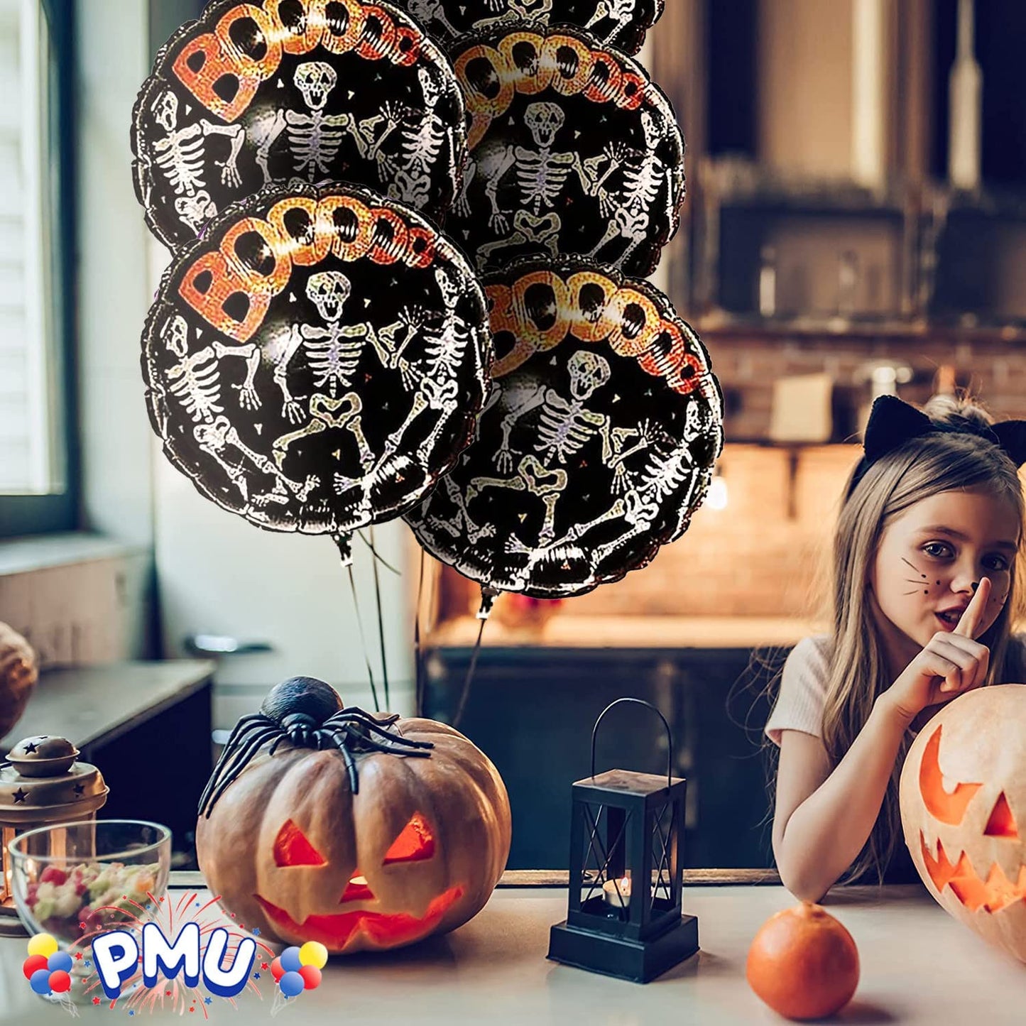 PMU Halloween Balloon 18 inch Mylar-Foil