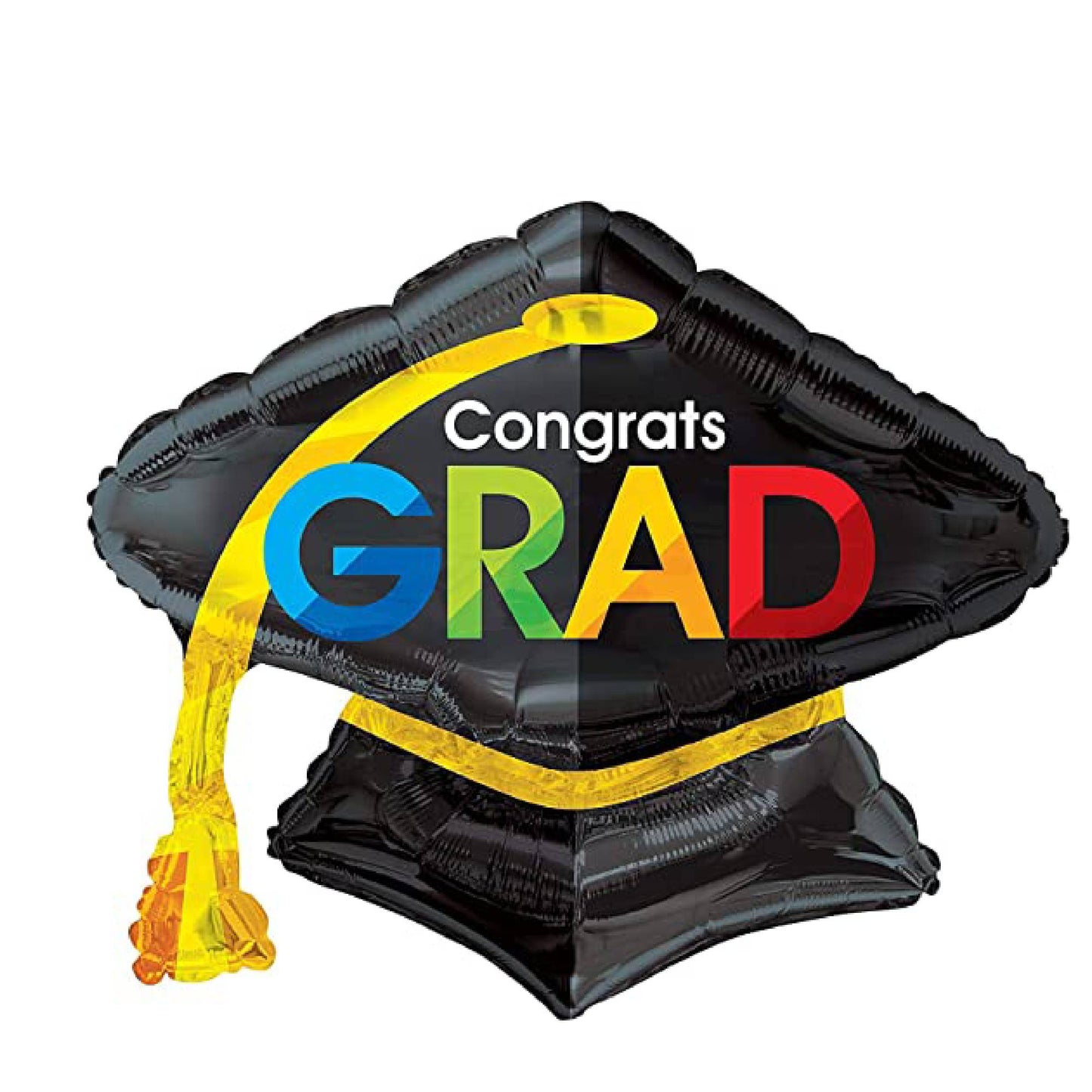 PMU Graduation Congrats Grad Star Shape 30 Inch Mylar Balloon