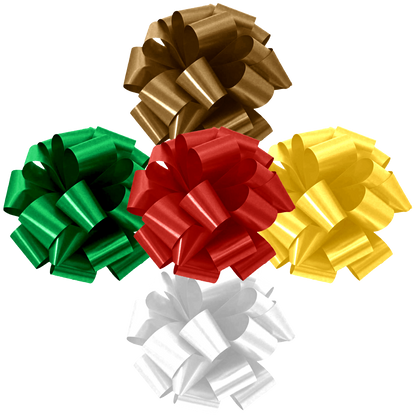 PMU Pom Pom - Pull Out Bows 5 Inch - 20 Loops