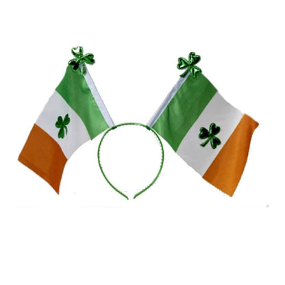 PMU St. Patricks Day - Mardi Gras Saint Patrick's Day Headband Shamrocks