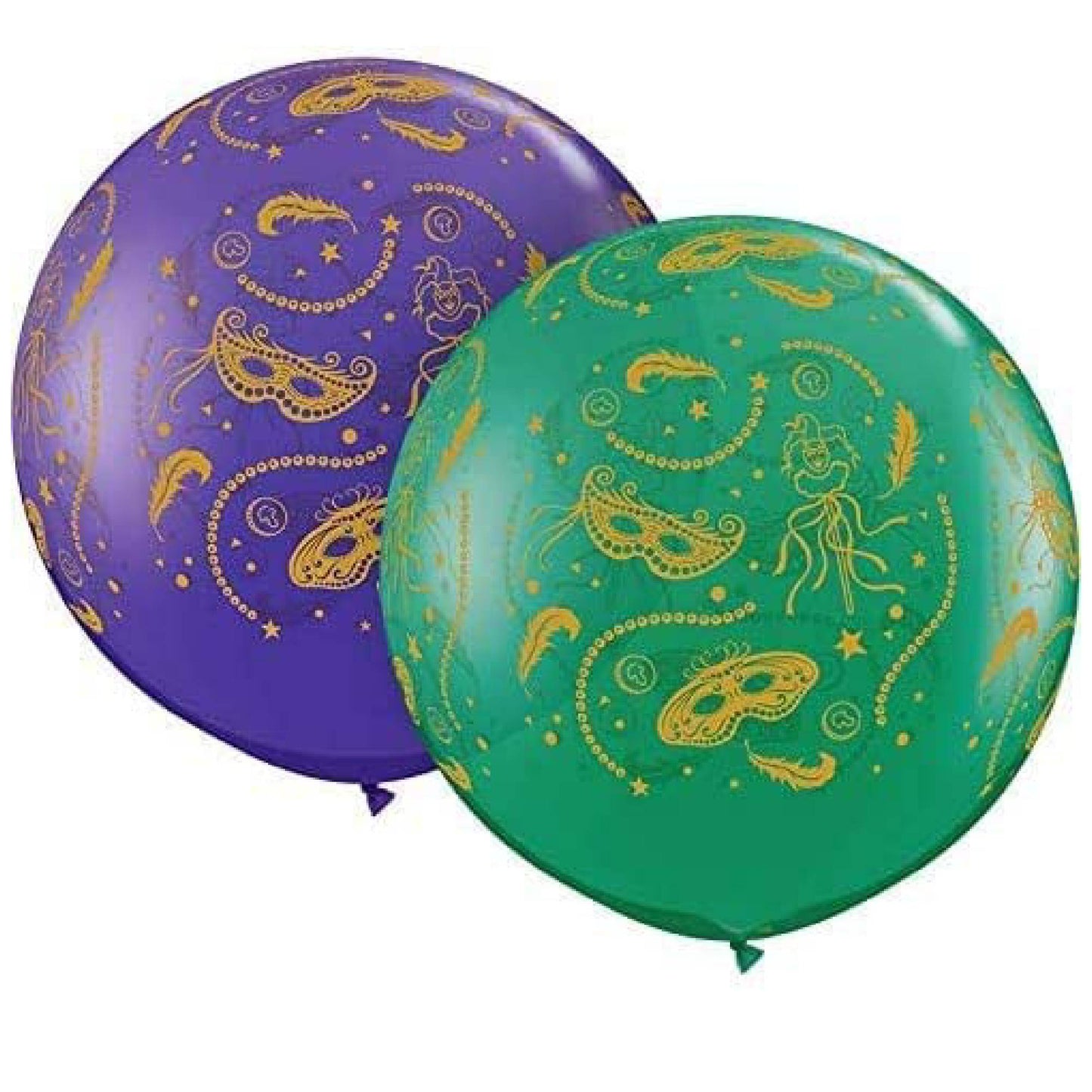 PMU 36 Inch Premium Latex Balloons - Jumbo Size Balloons for Birthdays, Wedding Parties, Baby Shower, Indoor & Outdoor, Events & Decoration Supplies.