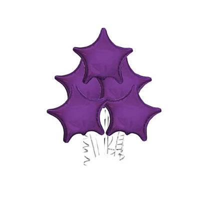 PMU Metallic Star Balloon (22 Inch Mylar)