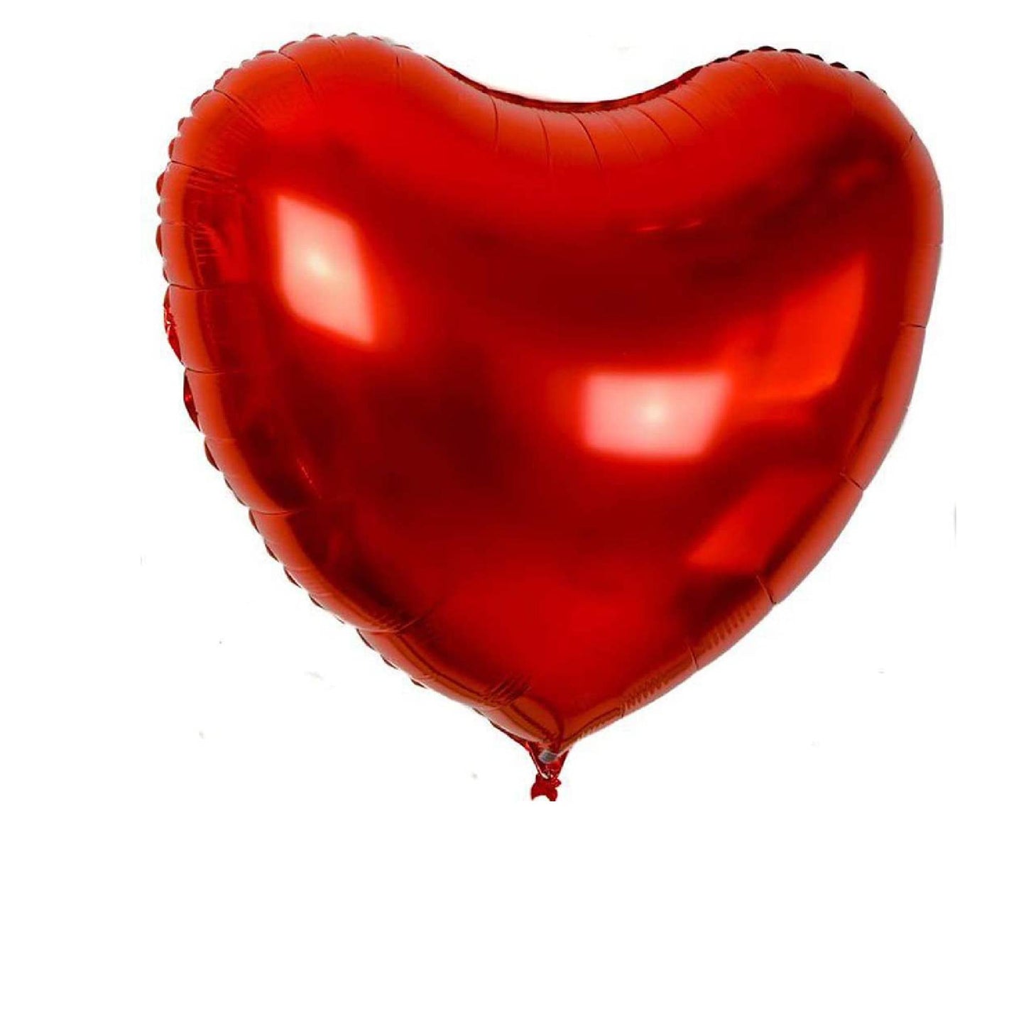 PMU Heart Shaped Happy Valentine's Day Balloons 18-Inch Mylar Idea Gift for Him or Her & Valentine Party Decorations