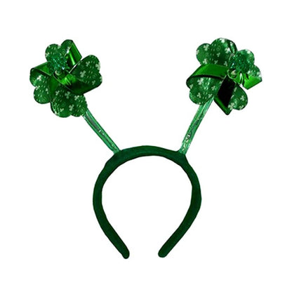 PMU St. Patricks Day - Mardi Gras Saint Patrick's Day Headband Shamrocks