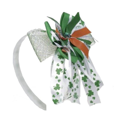 PMU St. Patricks Day - Mardi Gras Saint Patrick's Day Headband Shamrocks