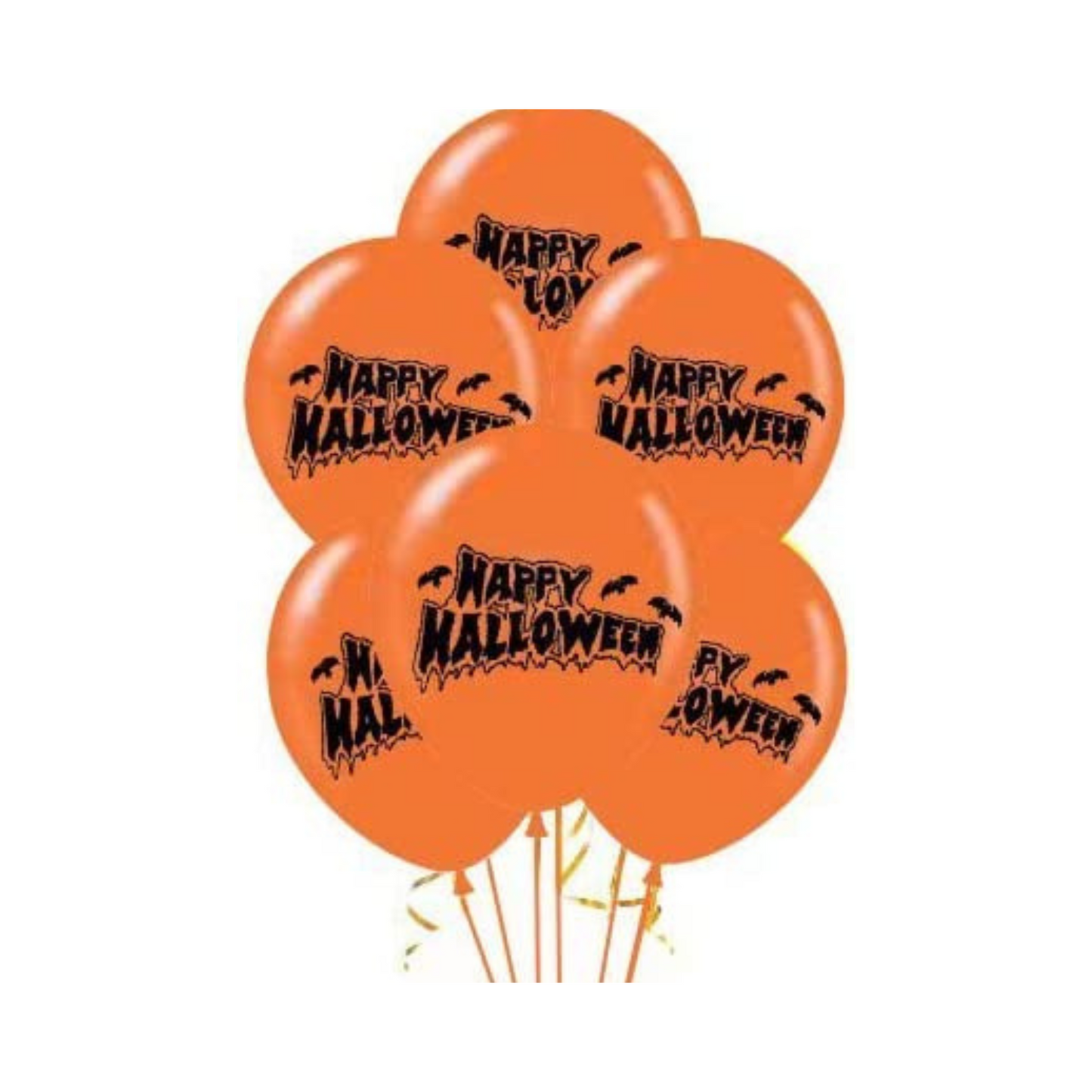 PMU Halloween Balloons - Small Latex Balloons for Halloween Ghost Theme & Birthday Parties, Trick-or-Treat, Party Favors & Decoration Supplies