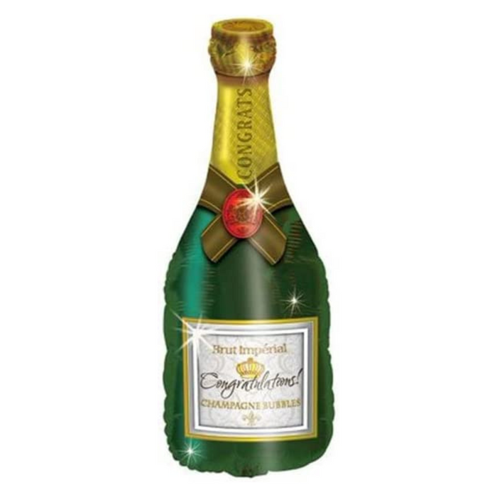 PMU Congratulations Champagne Bottle 36 Inches Balloon