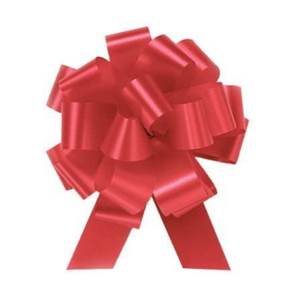 PMU Pull String Bows 8 Inch 20 Loops (2 & 1/2 Inch Ribbon)