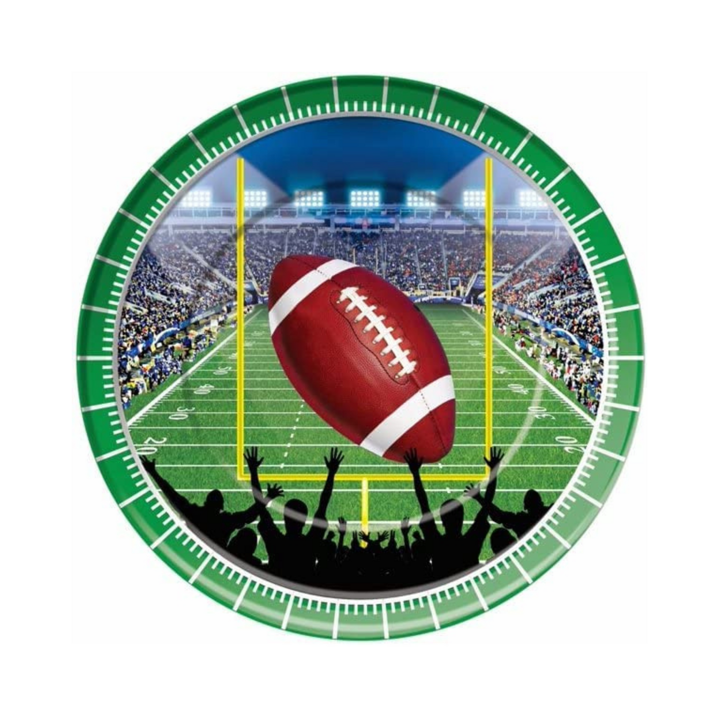 PMU Napkins, Cups & Plates Party Tableware Football Game Day Sports Theme Party Accessories