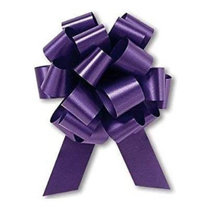 PMU Pull String Bows 8 Inch 20 Loops (2 & 1/2 Inch Ribbon)