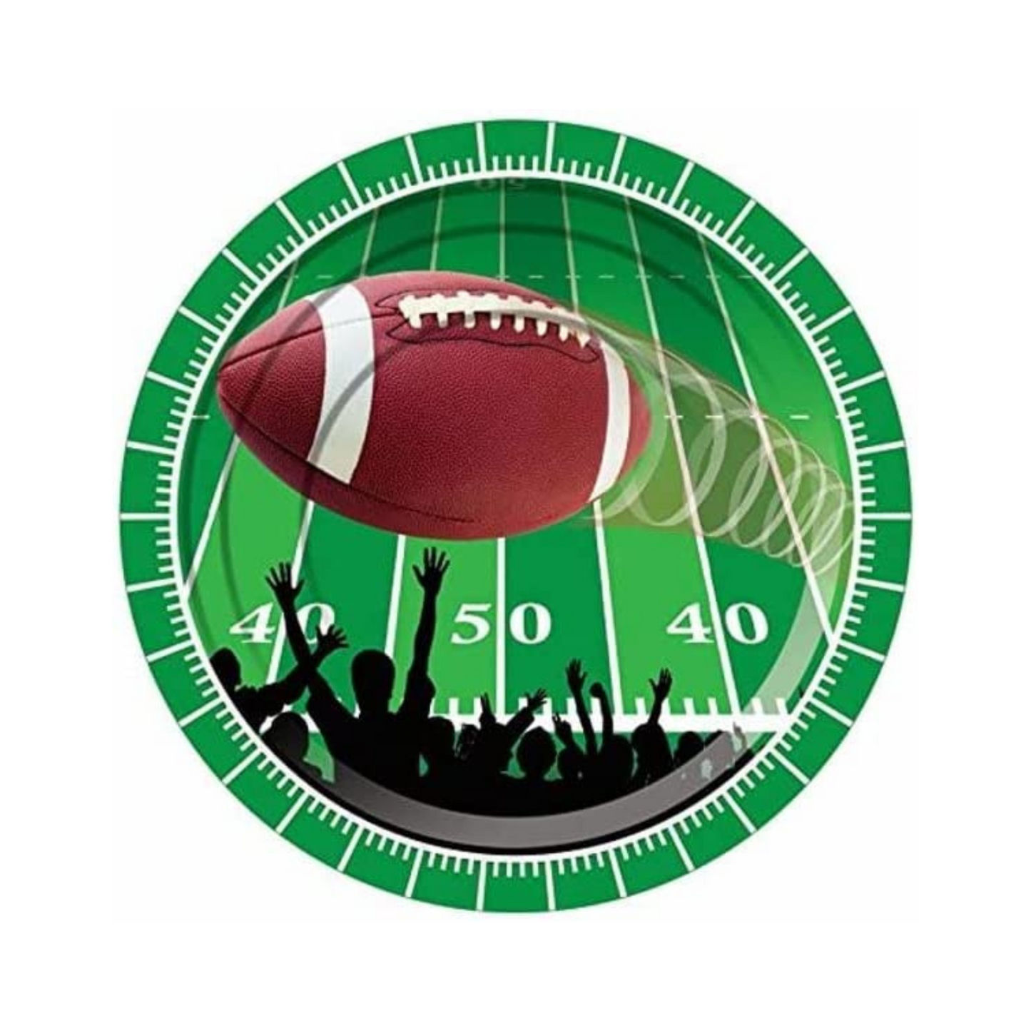 PMU Napkins, Cups & Plates Party Tableware Football Game Day Sports Theme Party Accessories