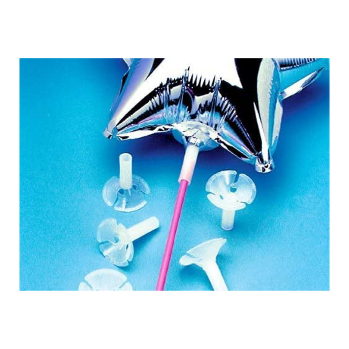 PMU Balloon Cups Premium Latex/Mylar Balloon Holder for Air-Filled Balloons (Cups Only)