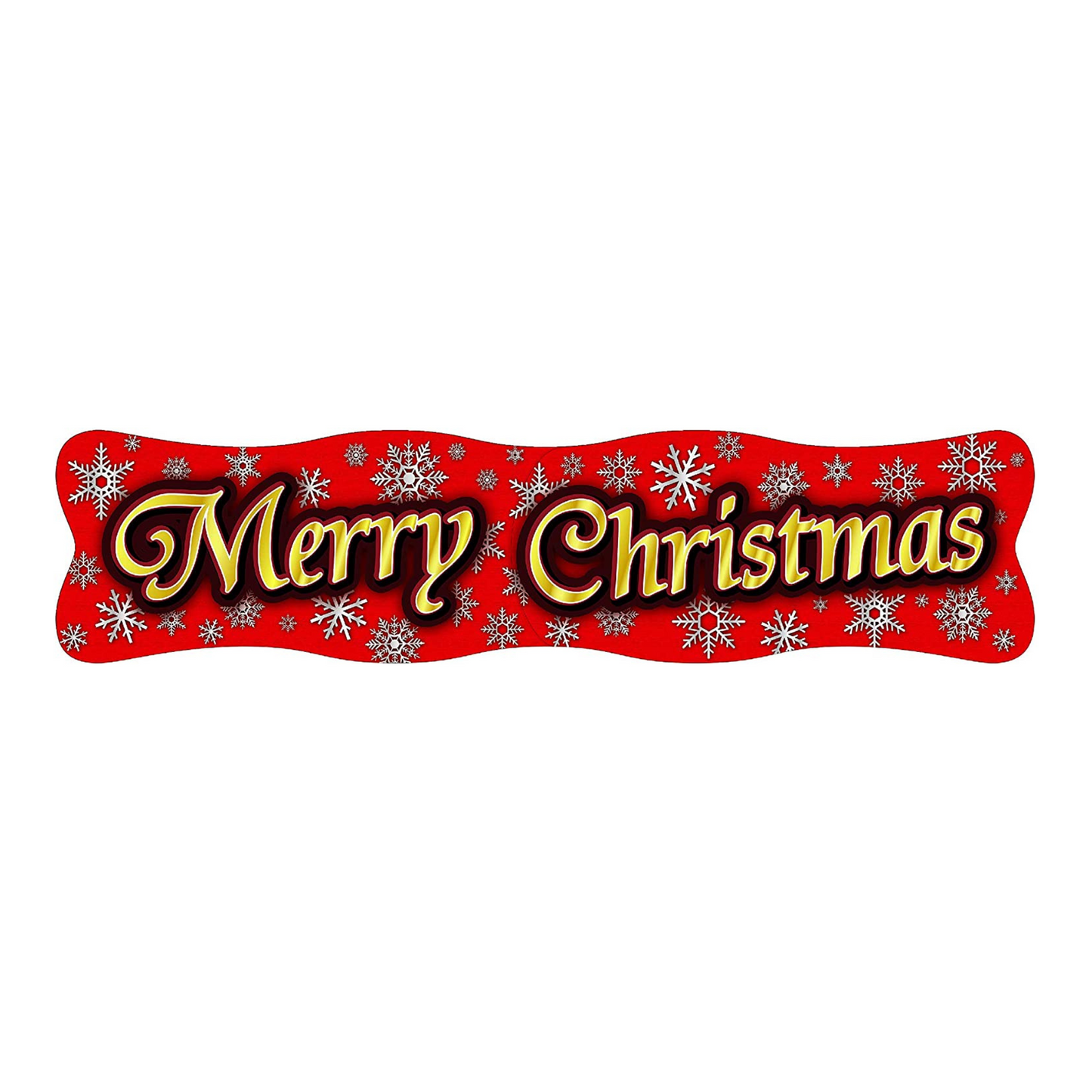 PMU Giant Merry Christmas Banner 48 Inch x 12 Inch