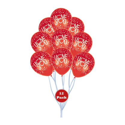 PMU Valentines Day Balloons 11 Inch, Weddings, Birthdays, Anniversaries, Engagements