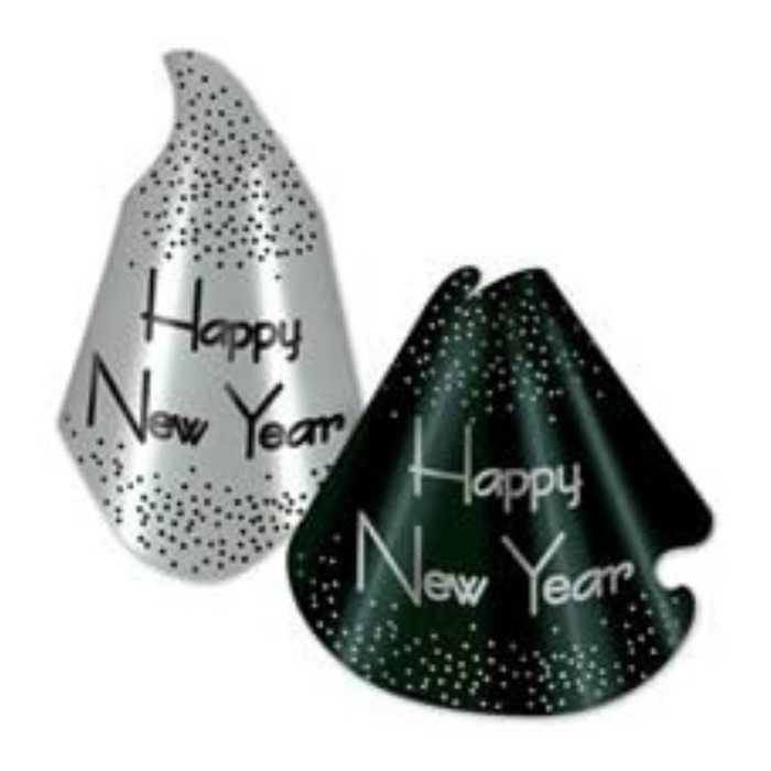 Sparkling Silver New Year's Eve Party Assortment for 25 Pkg/1