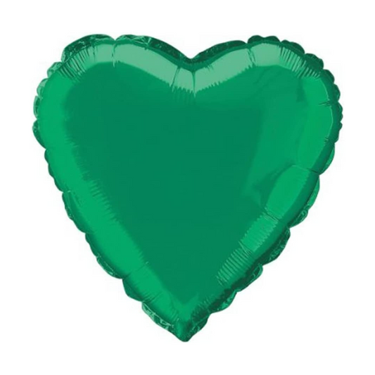 PMU 36 Inch St. Patricks Day Heart-Shaped Mylar Balloon (Green)