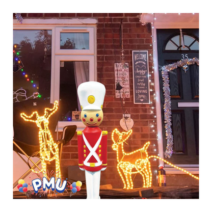 PMU Toy Soldier 31 Inch Light Up Christmas Decoration