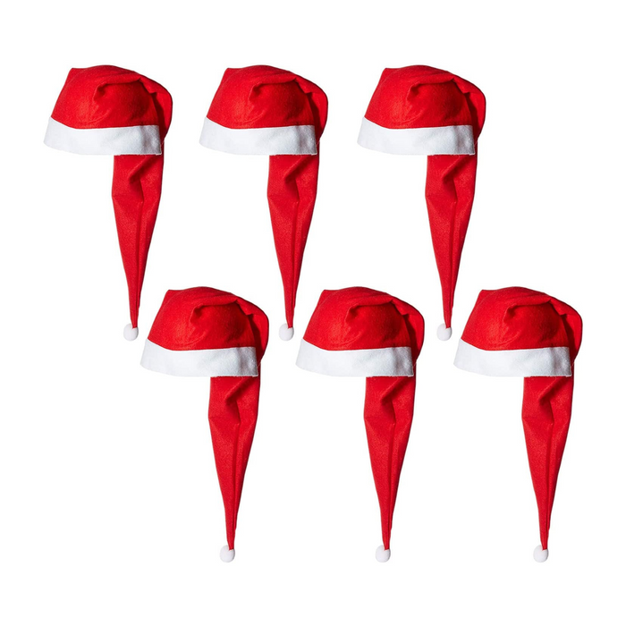 PMU Christmas Super Long Red Santa Hat
