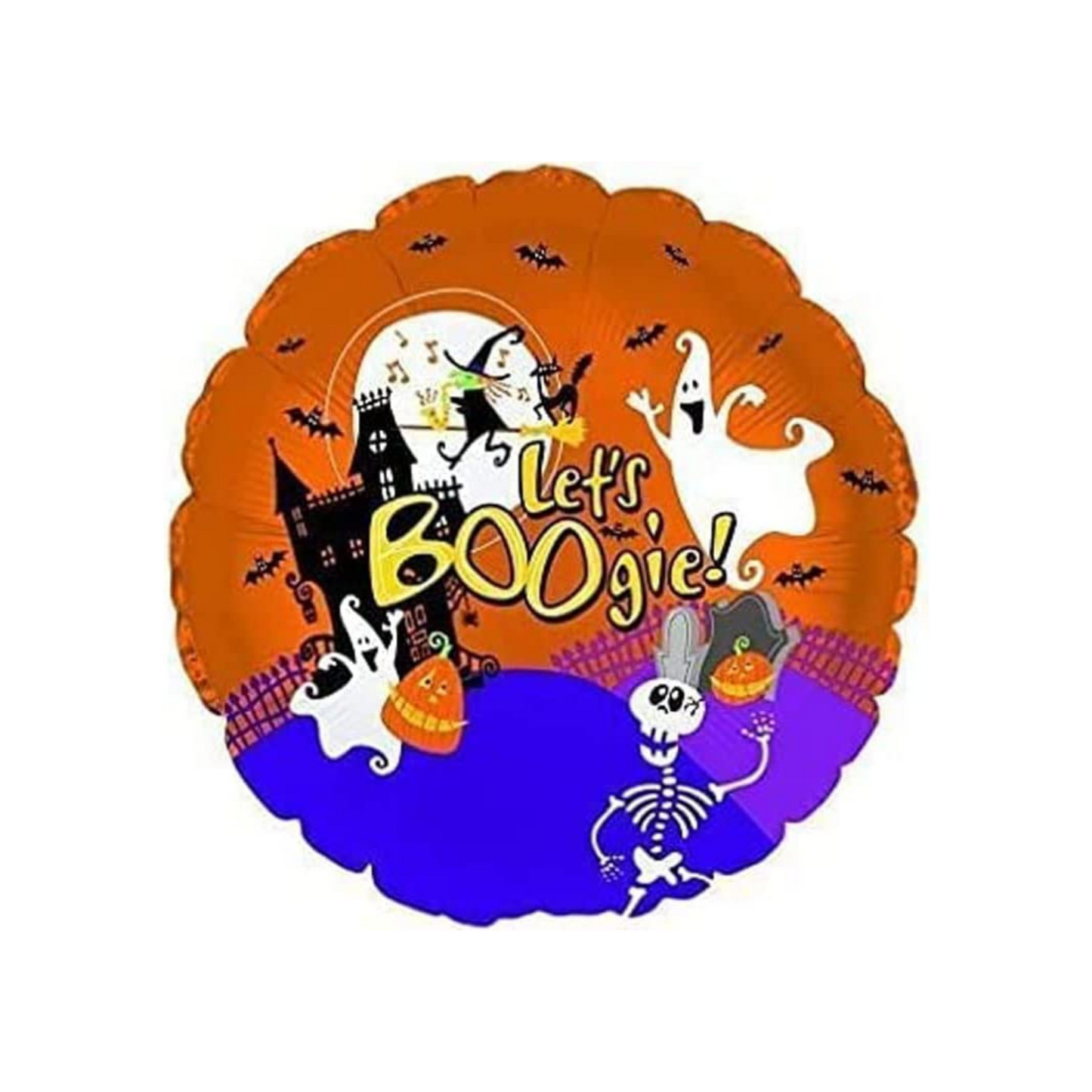 PMU Halloween Balloon 18 inch Mylar-Foil