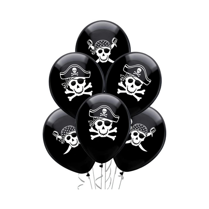 PMU Halloween Balloons - Small Latex Balloons for Halloween Ghost Theme & Birthday Parties, Trick-or-Treat, Party Favors & Decoration Supplies - 11 Inch
