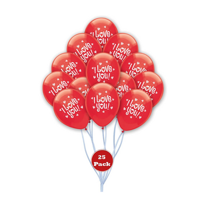 PMU Valentines Day Balloons 11 Inch, Weddings, Birthdays, Anniversaries, Engagements