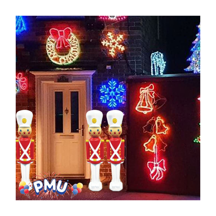 PMU Toy Soldier 31 Inch Light Up Christmas Decoration