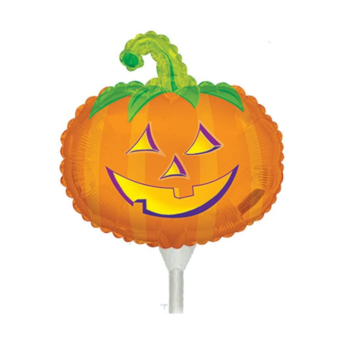 PMU Halloween Balloons 11 Inch Pre-Inflated with Stick