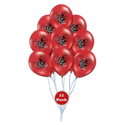 PMU Valentines Day Balloons 11 Inch, Weddings, Birthdays, Anniversaries, Engagements