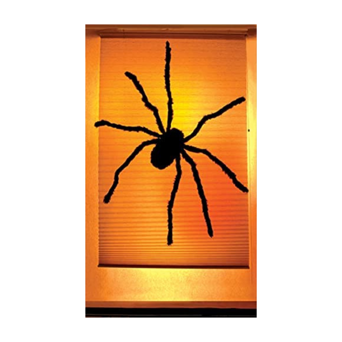 PMU Halloween Window Poster  - Perfect Halloween Painting Posters for Room & Wall Art - Scary Party Theme Supplies - Backlit Poster