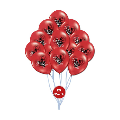 PMU Valentines Day Balloons 11 Inch, Weddings, Birthdays, Anniversaries, Engagements