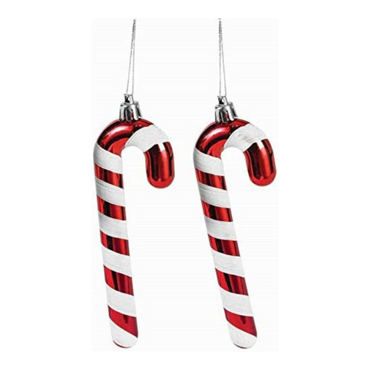 PMU Christmas Candy Cane Ornament (2/Pkg)