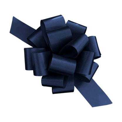 PMU Perfect Pull String Bows - Gift Bows for Wedding, Birthdays & Anniversaries - Ribbon Bows for Flowers & Basket Decoration - Large Bow for Gift Wrapping - 5 Inch 20 Loops