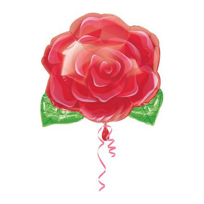 PMU Blooming Rose Balloon (24 Inch Mylar)