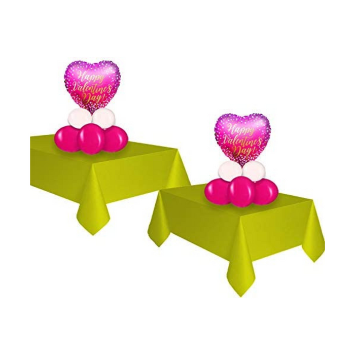 PMU Valentine’s Day DYI Balloon Centerpieces Kit Table Decoration (2/Pkg) Pkg/1